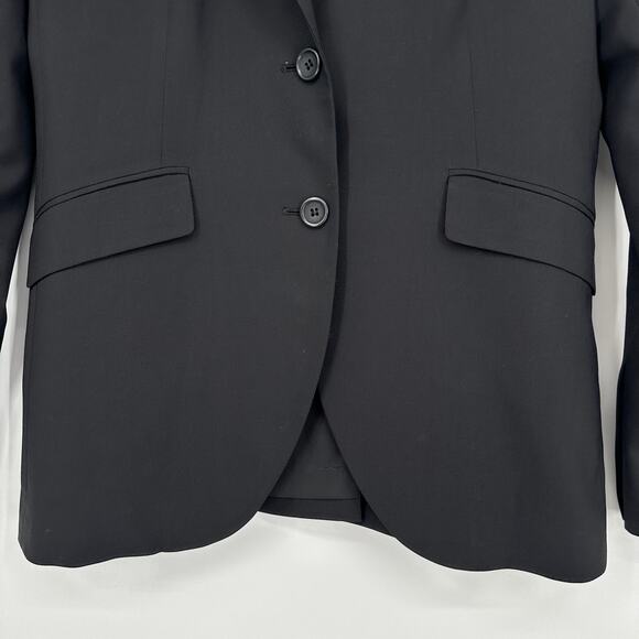 THEORY Rex V Blazer Wool Blend Single Breasted Classic Suiting Workwear Jacket - Picture 4 of 13